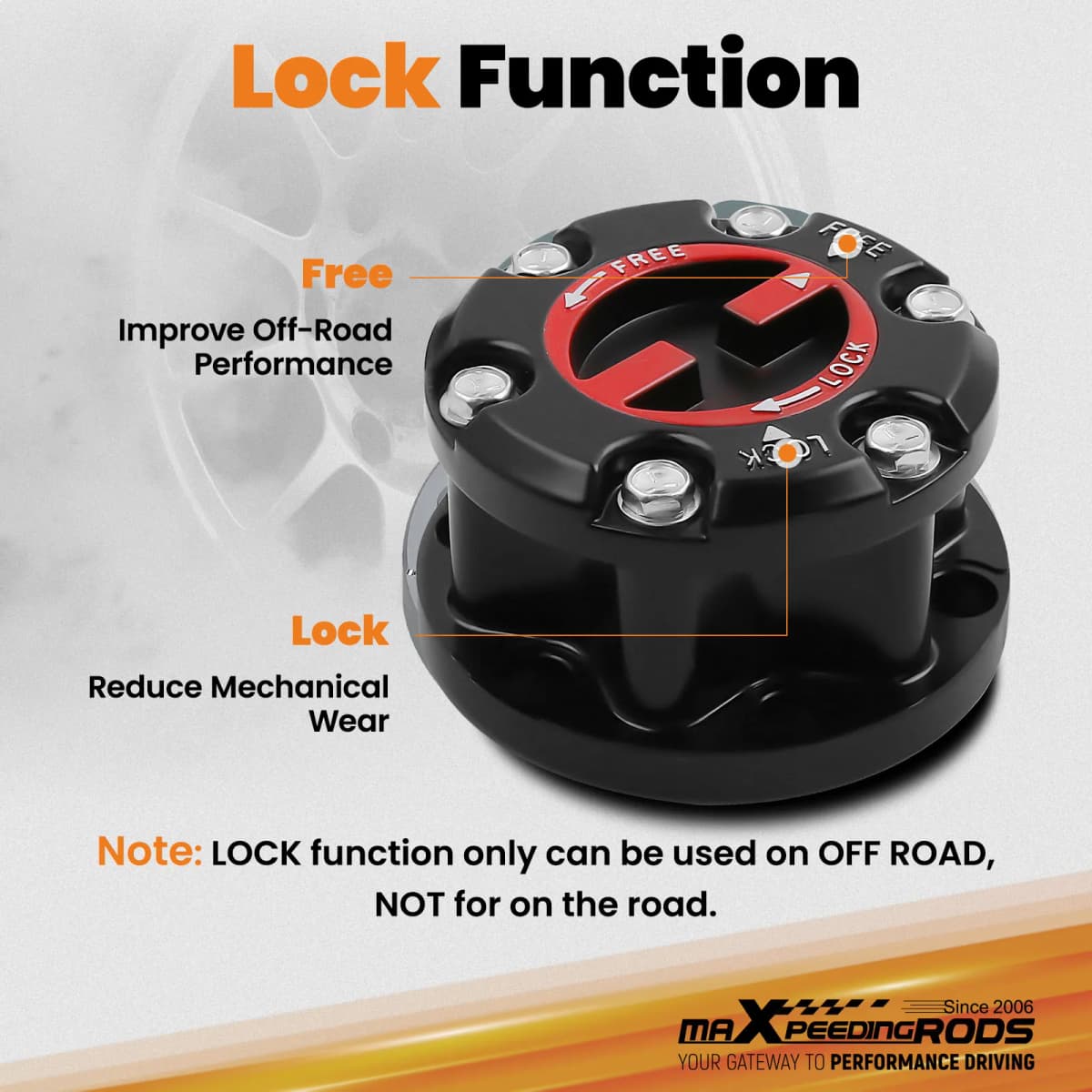 PAIR OF Manual FREE WHEELING HUBS FOR HOLDEN RODEO JACKAROO COLORADO ISUZU DMAX