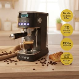 Retro Stainless Steel Fully Automatic Coffee Maker 1.2L 20 Bar Double Portafilter Automatic Coffee Maker with Accessories