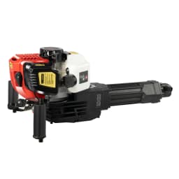 1900W 44mm Single Cylinder Air-cooled 2-Stroke Demolition Jack Hammer Demolition Jack Concrete Chisel Breaker Clay Black Red