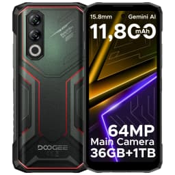 Phone robust DOOGEE Blade20 Max "120Hz 36 Go RAM (12 24) 1 To ROM Gemini AI battery 11800 mAh Smartphones Android 15