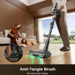 Proscenic P20 OnePass Cordless Vacuum Cleaner- 70KPa Suction, 180° Bendable Tube, 680W Brushless Motor, 70Min Runtime Wet Dry