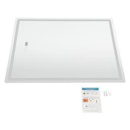 Smart LED Bathroom Vanity Mirror 50x70/60x80/70x90cm- Anti-Fog Dimmable with Time/Temp Display & Touch Control & Memory Function