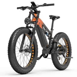 Lankeleisi RV800 26*4.0 Inch Electric Fat Bike 48V20Ah 750W Bafang Motor Snow Tire 7S Shifter Hydraulic Brake Electric Bicycle