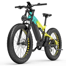 Lankeleisi RV800 26*4.0 Inch Electric Fat Bike 48V20Ah 750W Bafang Motor Snow Tire 7S Shifter Hydraulic Brake Electric Bicycle