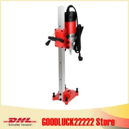 2.3KW Core Drill, Mag Drill Concrete Core Machine 2300W, M22 Spindle Wet Drilling for Concrete, 0-6.5 Inch Hole 31.5 Inch Max