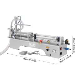 Stainless Steel Pneumatic Liquid Filling Machine Pneumatic Filling Machine Liquid Filling Paste Machine Shampoo Automatic