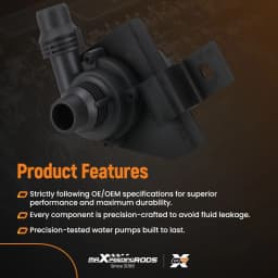 Electric Engine Water Pump for BMW 645Ci 650i 745i 2004-2010 702078380 AW6716