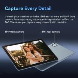 Cubot TAB 65 Tablet 12GB (4+8) RAM 128GB ROM Android 15 6200mAh 10.1-Inch HD+ 90Hz 13MP Octa-Core OTG,BT5.0, GPS
