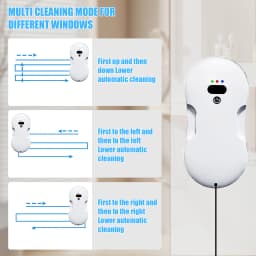 Household window automatic water Two-way spray cleaning robot vacuum cleaner remote control electric window wiper glass wiper