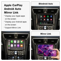 Wireless CarPlay for Porsche Macan Cayman Cayenne 911/918 PCM 3.1 7" 2012-2015 with Android Auto Mirroring Car Play Function