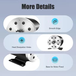 1000W 36V MY1020 Brush Motor 3000RPM Brushed DC Electric Motor Electric Motor High Torque for Scooter Go-Kart Motorcycle E-Bike