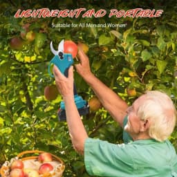 800W 25MM Brushless Electric Pruning Shears 2 Gears Cordless Scissors Fruit Tree Bonsai Pruning Tool For Makita 21V Battery
