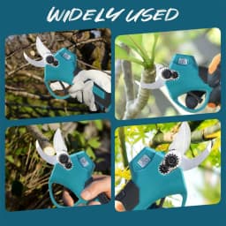 800W 25MM Brushless Electric Pruning Shears 2 Gears Cordless Scissors Fruit Tree Bonsai Pruning Tool For Makita 21V Battery