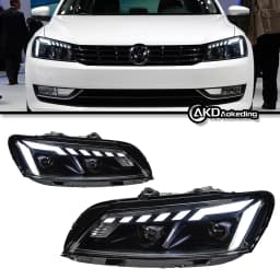 CG Car Styling Lamp for VW Passat B7 US-version Headlights 2011-2016 B7 A33-NM Lamp EU LED Projector Lens DRL Auto Accessories
