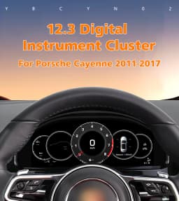 12.3" Hizpo Digital Instrument Cluster for Audi Q5 2009 - 2018 LCD Dashboard Speedometer Virtual Cockpit CarPlay Android Auto