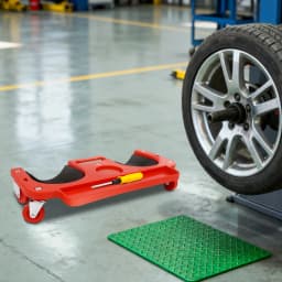 Rolling Knee Pad, Car Repair Knee Pads, Movable Knee Dolly Sponge Cushioned with Tool Tray 100kg/220.46lbs