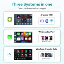 OTTOCAST Play2Video Pro Wireless CarPlay Android Auto Adapter Car Accessories for Youtuber for