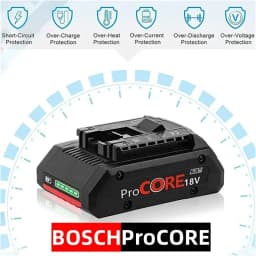 For Bosch ProCORE Premium Series Replacement Battery New 21700 Battery Cell Suitable for BOSCH BAT609, BAT618, GBA18V8 18V