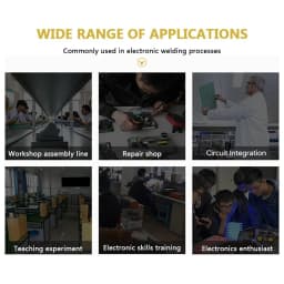 Podofo 700W Soldering Station 2in1 480 °C Hot Air Rework and Soldering Iron Station LED Display Solder Iron Welding Repair Tool