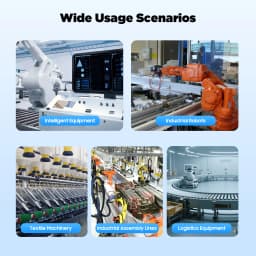 220V Gear Reduction Motor, Speed Controller Adjustable 0-90r/min, Torque for CNC Machine Packaging Production Line