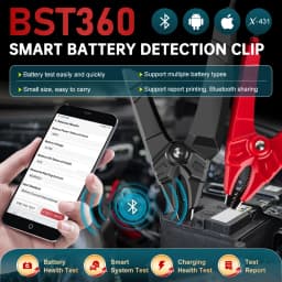 LAUNCH BST360 12V Car Battery Tester Automotive Cranking Charging Scanner Tools for CRP919E BT/PRO ELITE/PRO V5.0/PRO3S+ V5.0...