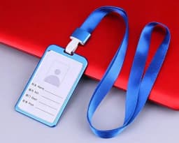 Employee Aluminium Alloy Plastic Credit Card ID Card Cover Case Work Identity Badge Card Cover Bag Women Men Work Card Holders