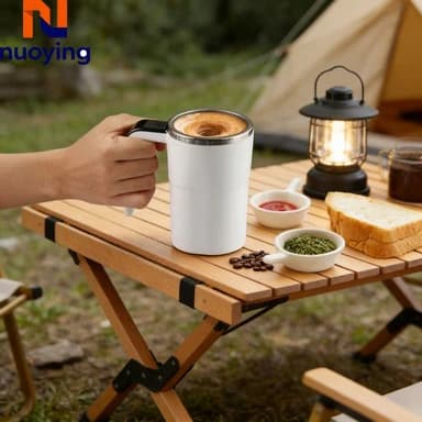 380ML Electric Stirring Mug Automatic Coffee Cup Rechargeable 304 Stainless Steel Magnetic Mixer Drinkware Tea Cup Gifts