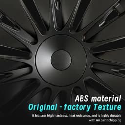 4PCS 19 Inch HubCap for Tesla Model Y 2020-2024 4th Style Automobile Hubcap Replacement Wheels Cover Full Rim Accessories