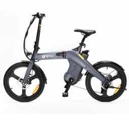 DYU T1 E Bike 250W Brushless Motor 36V10AH Lithium Battery Magnesium Alloy Electric Bike Adult 20-in Tire Fold Electric Bicycle