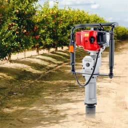1900W 52CC T Post Pounder Driver Heavy Duty Gasoline Gas Powered T-Post Driver,Fence Farm Push Pile Gasoline Engine Kit