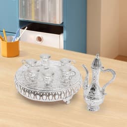 Coffee Cup and Teapot Set Tea Service Set Tea Service Set for Tea Table Decoration