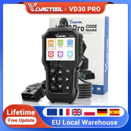 VDIAGTOOL VD30 PRO OBD2 Code Reader 2026 OBD 2 Scanner Diagnostic Tool for Cars and Trucks, I/M Readiness for All OBDII Vehicles, Battery Tester, Automotive Scannner. OBD2 Scanner, Check Engine Code Reader, OBD2 Scanner Diagnostic Tool