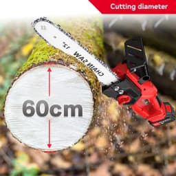 12 Inch Brushless Electric ChainSaw Cordless Battery Saw Portable Garden Woodworking Power Tool For Makita 18V Battery