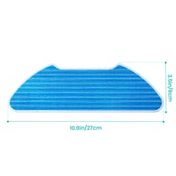 Washable Reusable Mops(Rags) x2 PCS for Lefant M1 M2Pro M2SPRO U180 OKP K8 Robot Vacuum Cleaner Accessory Part Mopping Function