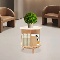 Rotating Bookshelf 360° Spinning Bookcase New Zealand Pine Wood Toddler Display Stand for Toy and Book Storage for Bedroom