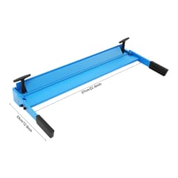 Manual Pipe Bender 630MM Metal Bending Tool for Round Square Pipe 0-120° Degree Adjustable Angle with Sturdy Bolt Construction