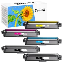 Yowell TN241 TN245 TN246 High Yield Toner Cartridges Compatible with Brother DCP-9020CDW DCP-9022CDW MFC-9140CDN MFC-9330CDW