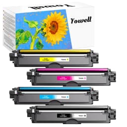 Yowell TN241 TN245 TN246 High Yield Toner Cartridges Compatible with Brother DCP-9020CDW DCP-9022CDW MFC-9140CDN MFC-9330CDW