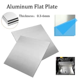 1~10pcs Aluminum Plate thickness 0.3mm 0.5mm 1mm 1.5mm 2mm 3mm 5mm 6mm 10mm Aluminum alloy square plate Polished Plate Sheet