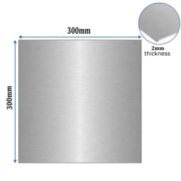 1~10pcs Aluminum Plate thickness 0.3mm 0.5mm 1mm 1.5mm 2mm 3mm 5mm 6mm 10mm Aluminum alloy square plate Polished Plate Sheet