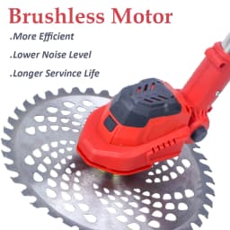 10inch Brushless Electric Lawn Mower 36000RPM Cordless Electric Grass Trimmer Cutter Garden Tool For Makita 18V Battery Pin