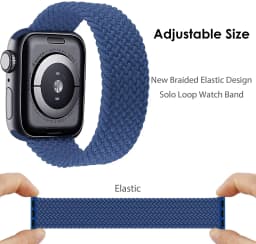 Black Unity Braided loop Strap For apple Watch Bands ultra3 49mm 44mm 41mm 40 42mm 46mm 45 Correa iWatch series 11 SE3 10 9 8 2