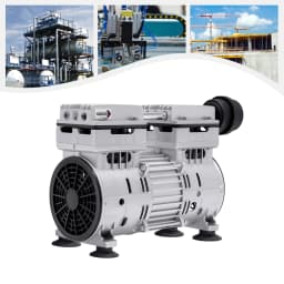 750W Aluminum Alloy Oil-Free Vacuum Pump 65-70L/min Air Flow Speed B Insulation Class for Mechanical Equipment