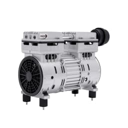 750W Aluminum Alloy Oil-Free Vacuum Pump 65-70L/min Air Flow Speed B Insulation Class for Mechanical Equipment