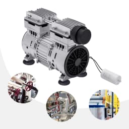 750W Aluminum Alloy Oil-Free Vacuum Pump 65-70L/min Air Flow Speed B Insulation Class for Mechanical Equipment