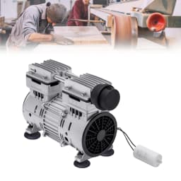 750W Aluminum Alloy Oil-Free Vacuum Pump 65-70L/min Air Flow Speed B Insulation Class for Mechanical Equipment
