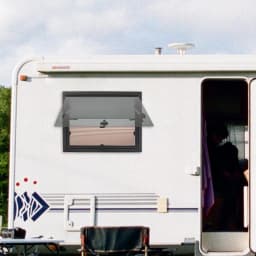 RV Push-out Window Aluminum Alloy Tempered Glass RV Window with Screen 65° Opening For RV Trailer Camper Van Motorhome
