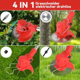 Electric Brushless Motor Cordless Cutter Household Weeder For Garden Lawn Trimming Pruning Tools