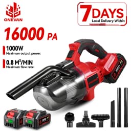 ONEVAN 16000PA Cordless Electric Vacuum Cleaner Portable Handheld Household Floor Cleaning Power Tool For Makita 18V Battery Pin
