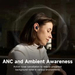 Edifier X3 Pro ANC True Wireless Earbuds Bluetooth 5.4 TWS Headphones 8mm Driver 22H Battery Life IP54 Waterproof Clear Call